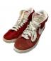 NIKE（ナイキ）の古着「スニーカー BLAZER HI SUEDE (VNTG) 2008」｜レッド
