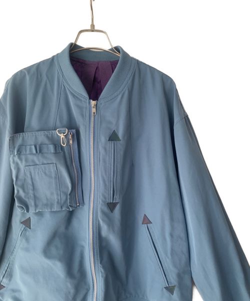 ENDRECHERI（エンドリケリー）ENDRECHERI (エンドリケリー) BACKPACK JACKET ブルー サイズ:SIZE フリーの古着・服飾アイテム