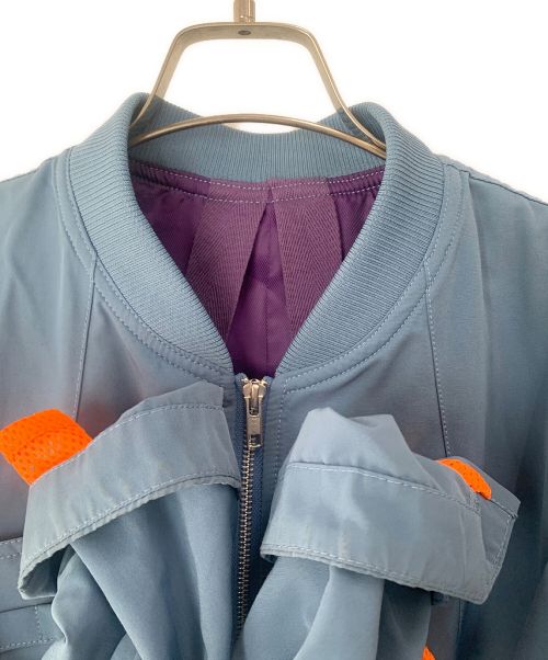 ENDRECHERI（エンドリケリー）ENDRECHERI (エンドリケリー) BACKPACK JACKET ブルー サイズ:SIZE フリーの古着・服飾アイテム