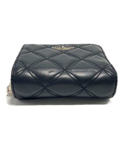 Kate Spade（ケイトスペード）Kate Spade (ケイトスペード) 2つ折り財布 ブラックの古着・服飾アイテム