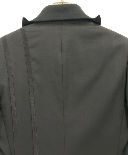 PAUL SMITH（ポールスミス）PAUL SMITH (ポールスミス) ジップデザインテーラードジャケット ブラック サイズ:Lの古着・服飾アイテム