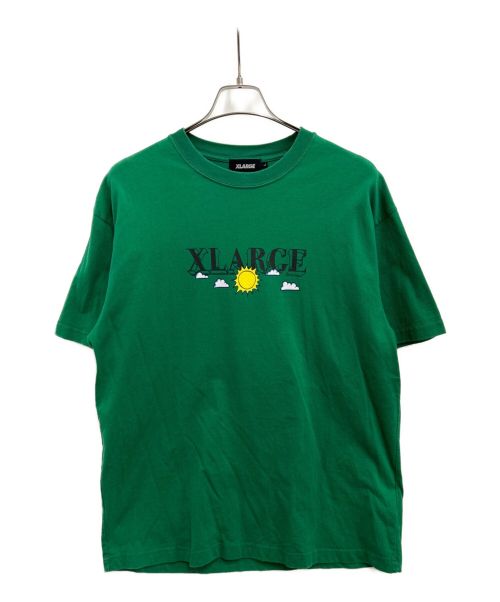 X-LARGE（エクストララージ）X-LARGE (エクストララージ) 半袖カットソー グリーン サイズ:Lの古着・服飾アイテム