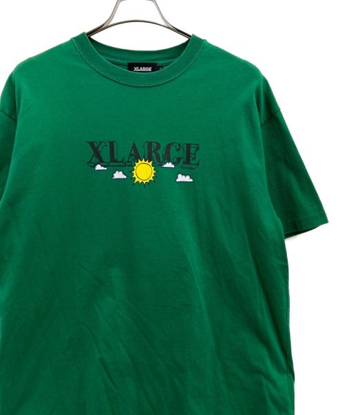 X-LARGE（エクストララージ）X-LARGE (エクストララージ) 半袖カットソー グリーン サイズ:Lの古着・服飾アイテム