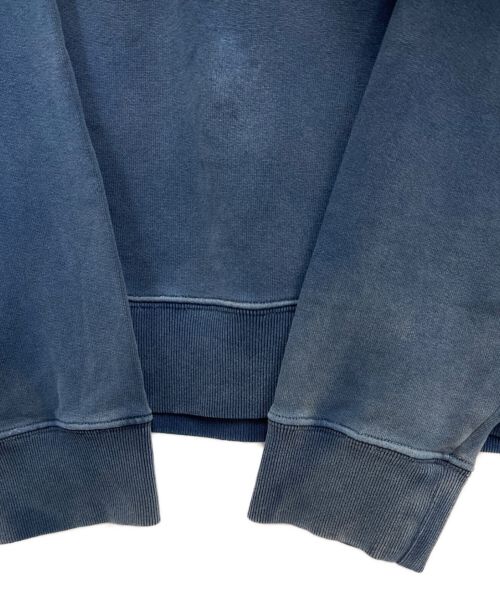 Maison Margiela（メゾンマルジェラ）Maison Margiela (メゾンマルジェラ) オーバーダイロゴスウェット インディゴ サイズ:Sの古着・服飾アイテム
