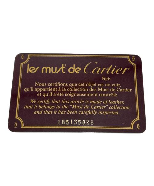 Cartier（カルティエ）Cartier (カルティエ) 3つ折り財布 ボルドーの古着・服飾アイテム