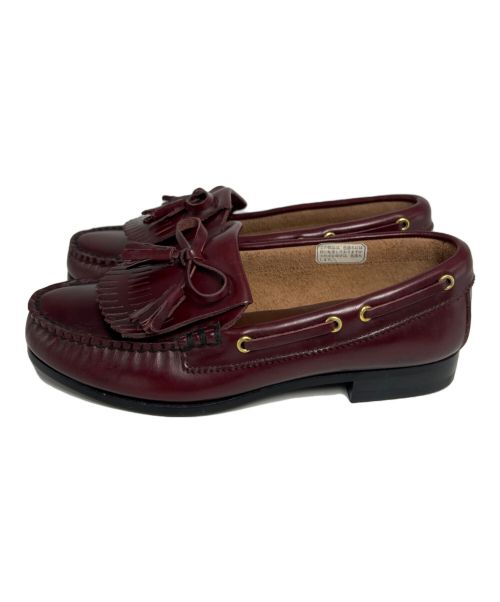 REGAL（リーガル）REGAL (リーガル) タッセルローファー バーガンディー サイズ:22の古着・服飾アイテム