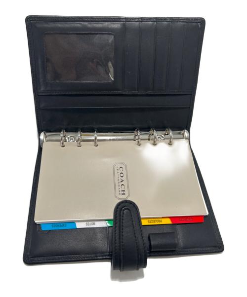 COACH（コーチ）COACH (コーチ) 手帳カバー ブラックの古着・服飾アイテム
