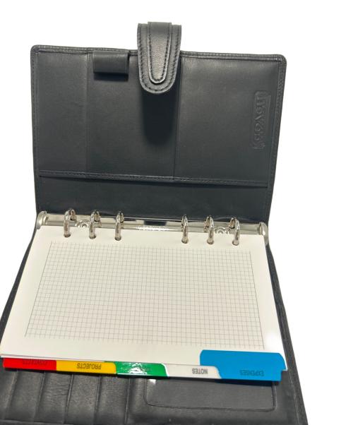 COACH（コーチ）COACH (コーチ) 手帳カバー ブラックの古着・服飾アイテム