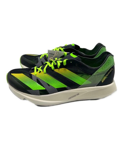 adidas（アディダス）adidas (アディダス) ランニングシューズ 黄緑 サイズ:24.5 未使用品の古着・服飾アイテム
