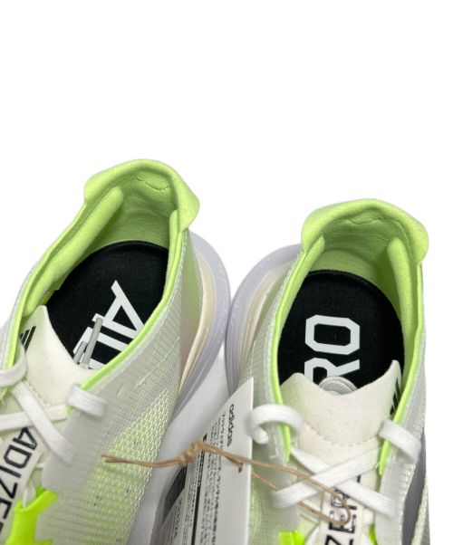 adidas（アディダス）adidas (アディダス) ランニングシューズ ホワイト×グリーン サイズ:230 未使用品の古着・服飾アイテム