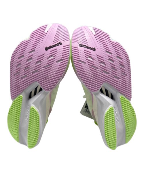 adidas（アディダス）adidas (アディダス) ランニングシューズ ホワイト×グリーン サイズ:230 未使用品の古着・服飾アイテム