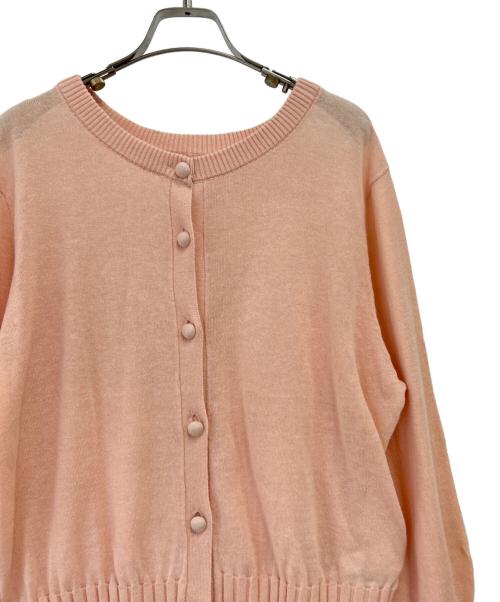 Samansa Mos2（サマンサモスモス）Samansa Mos2 (サマンサモスモス) ゆべし お花ブローチ付ニット ピンク サイズ:フリー 未使用品の古着・服飾アイテム