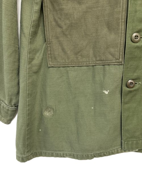 sunny side up（サニーサイドアップ）sunny side up (サニーサイドアップ) ミリタリーシャツジャケット グリーン サイズ:1の古着・服飾アイテム