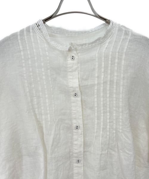 Samansa Mos2（サマンサモスモス）Samansa Mos2 (サマンサモスモス) kazumi (カズミ) 刺繍とレースマルチブラウス オフホワイト サイズ:フリー 未使用品の古着・服飾アイテム