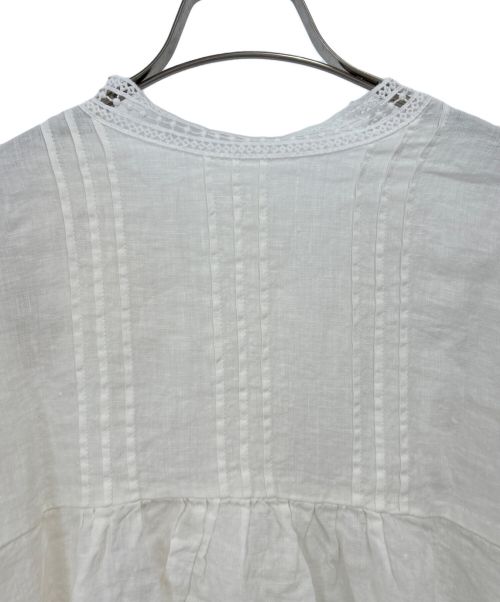 Samansa Mos2（サマンサモスモス）Samansa Mos2 (サマンサモスモス) kazumi (カズミ) 刺繍とレースマルチブラウス オフホワイト サイズ:フリー 未使用品の古着・服飾アイテム