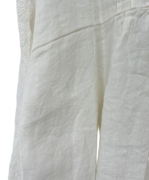 Samansa Mos2（サマンサモスモス）Samansa Mos2 (サマンサモスモス) kazumi (カズミ) 刺繍とレースマルチブラウス オフホワイト サイズ:フリー 未使用品の古着・服飾アイテム