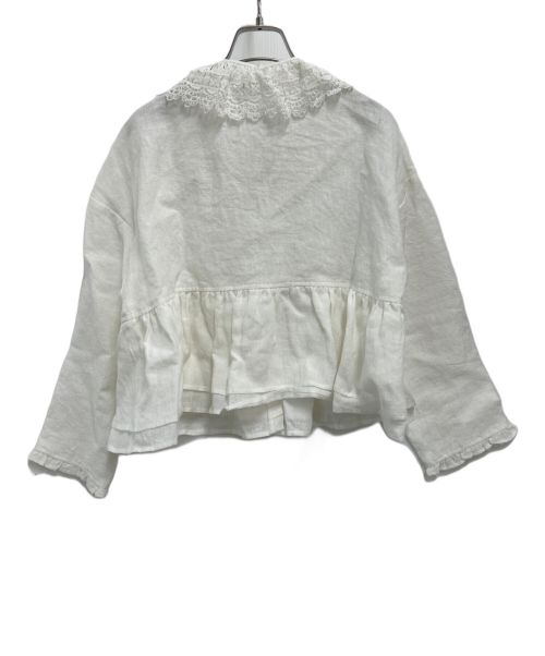 Samansa Mos2（サマンサモスモス）Samansa Mos2 (サマンサモスモス) 【立川限定】はおりティアードブラウス オフホワイト サイズ:F 未使用品の古着・服飾アイテム