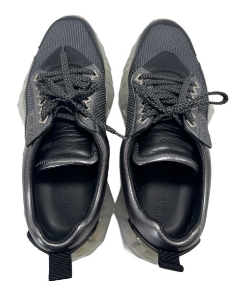 JIMMY CHOO（ジミーチュウ）JIMMY CHOO (ジミーチュウ) ダイヤモンドスニーカー グレー サイズ:43の古着・服飾アイテム