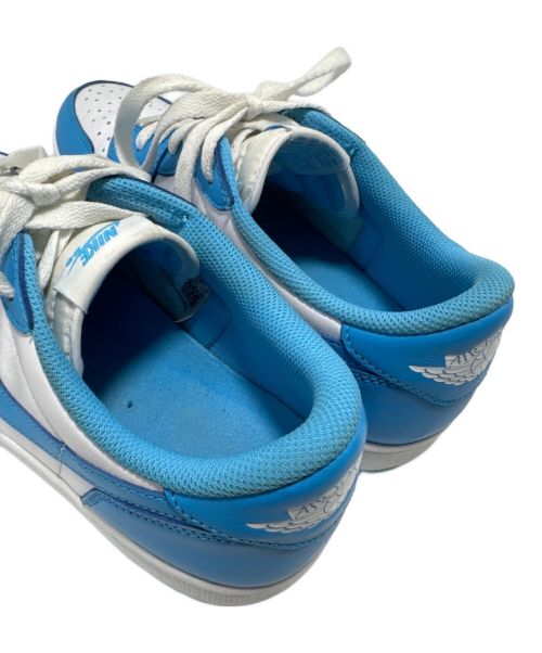 NIKE（ナイキ）NIKE (ナイキ) AIR JORDAN1 LOW ブルー×ホワイト サイズ:28cmの古着・服飾アイテム