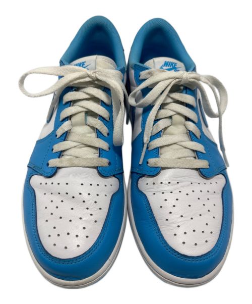 NIKE（ナイキ）NIKE (ナイキ) AIR JORDAN1 LOW ブルー×ホワイト サイズ:28cmの古着・服飾アイテム
