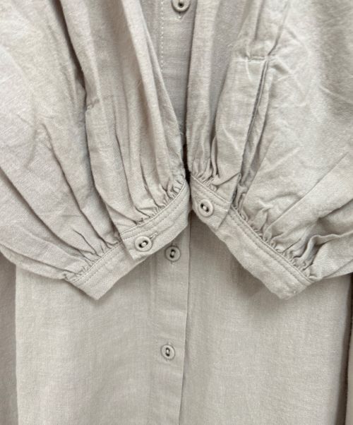 TSUHARU by samansa Mos2（ツハル バイ サマンサモスモス）TSUHARU by samansa Mos2 (ツハル バイ サマンサモスモス) アンティークレースワンピース ベージュ サイズ:フリー 未使用品の古着・服飾アイテム