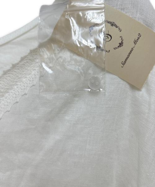 Samansa Mos2（サマンサモスモス）Samansa Mos2 (サマンサモスモス) 【立川限定】フリル袖前後2WAYワンピース オフホワイト サイズ:フリー 未使用品の古着・服飾アイテム