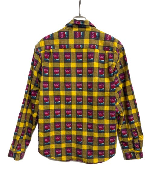 SUPREME（シュプリーム）SUPREME (シュプリーム) ローズバッファローシャツ イエロー サイズ:Mの古着・服飾アイテム