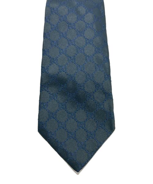 GUCCI（グッチ）GUCCI (グッチ) ネクタイ ネイビー サイズ:不明の古着・服飾アイテム