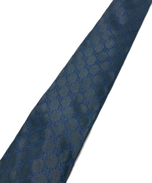 GUCCI（グッチ）GUCCI (グッチ) ネクタイ ネイビー サイズ:不明の古着・服飾アイテム