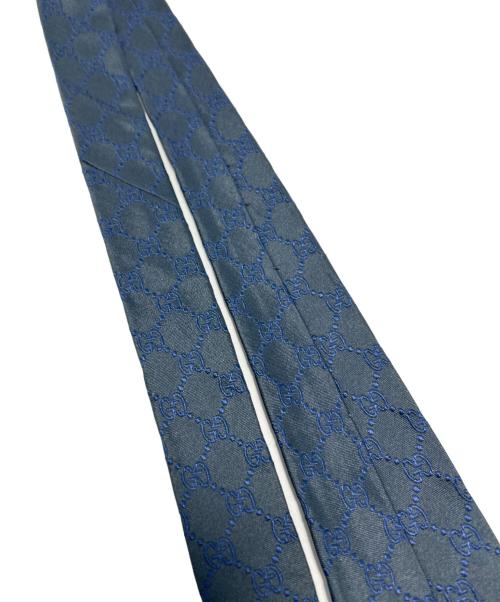 GUCCI（グッチ）GUCCI (グッチ) ネクタイ ネイビー サイズ:不明の古着・服飾アイテム