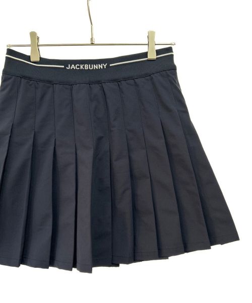 JACK BUNNY（ジャックバニー）JACK BUNNY (ジャックバニー) ポリエステルドビープリーツスカート ネイビー サイズ:1の古着・服飾アイテム