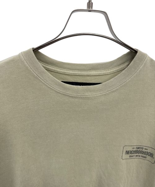NEIGHBORHOOD（ネイバーフッド）NEIGHBORHOOD (ネイバーフッド) ロングスリーブカットソー グリーン サイズ:Mの古着・服飾アイテム