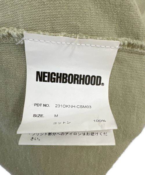 NEIGHBORHOOD（ネイバーフッド）NEIGHBORHOOD (ネイバーフッド) ロングスリーブカットソー グリーン サイズ:Mの古着・服飾アイテム