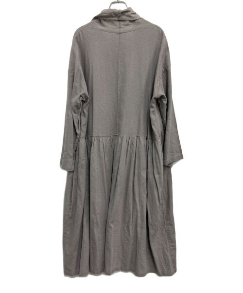Samansa Mos2（サマンサモスモス）Samansa Mos2 (サマンサモスモス) ウエストレース紐はおりワンピース グレー サイズ:フリー 未使用品の古着・服飾アイテム