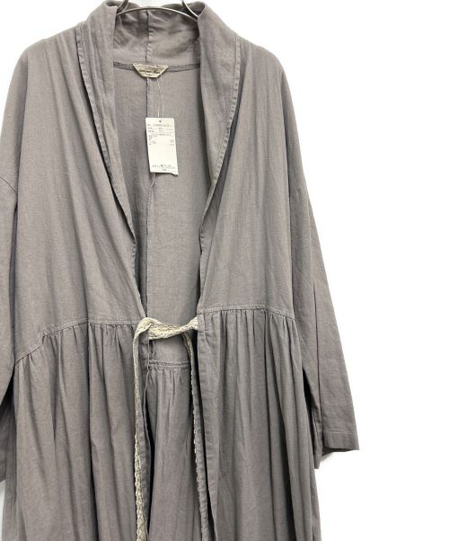 Samansa Mos2（サマンサモスモス）Samansa Mos2 (サマンサモスモス) ウエストレース紐はおりワンピース グレー サイズ:フリー 未使用品の古着・服飾アイテム