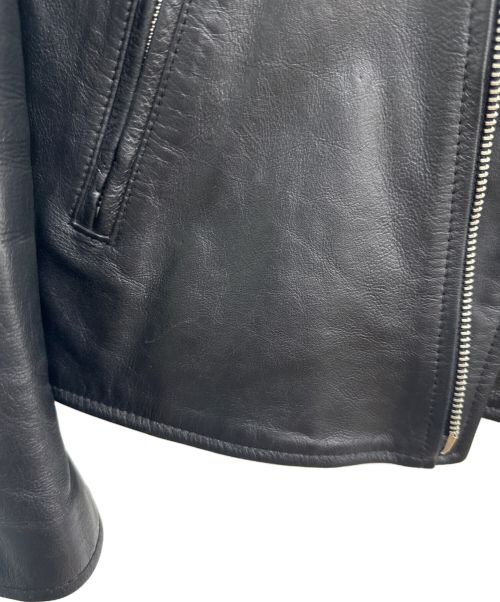 FREAK'S STORE（フリークスストア）FREAK'S STORE (フリークスストア) ダブルライダースジャケット ブラック サイズ:Sの古着・服飾アイテム