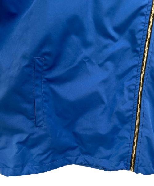centimeter（センチメーター）centimeter (センチメーター) ナイロンジャケット ブルー×ブラック サイズ:Lの古着・服飾アイテム