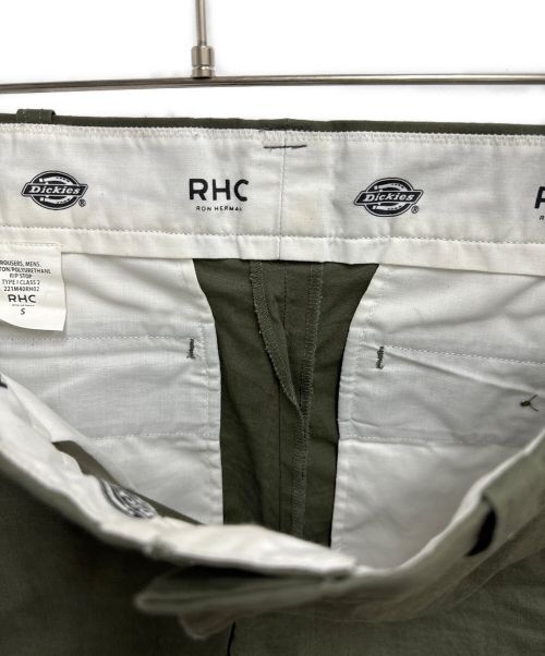 Ron Herman × DICKIES（ロンハーマン×ディッキーズ）Ron Herman × DICKIES (ロンハーマン×ディッキーズ) リップストップショートパンツ オリーブ サイズ:Sの古着・服飾アイテム