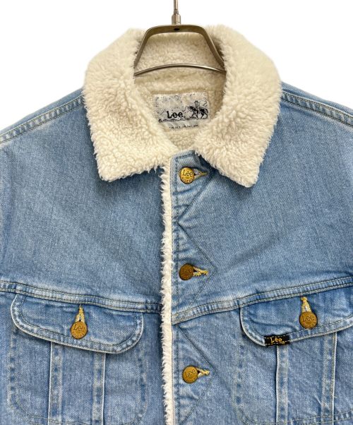 LEE（リー）LEE (リー) ボアストームライダージャケット スカイブルー サイズ:Sの古着・服飾アイテム
