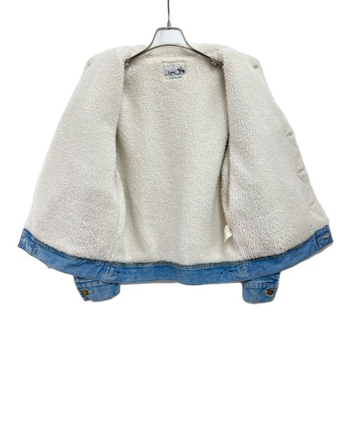 LEE（リー）LEE (リー) ボアストームライダージャケット スカイブルー サイズ:Sの古着・服飾アイテム