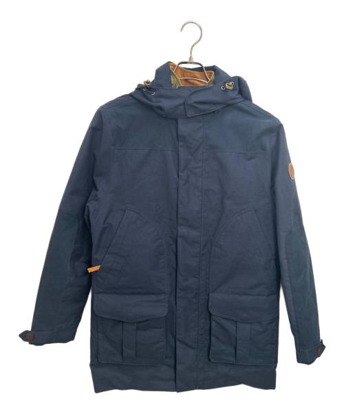 Timberland（ティンバーランド）Timberland (ティンバーランド) 取り外しライナー付マウンテンジャケット ネイビー サイズ:Lの古着・服飾アイテム