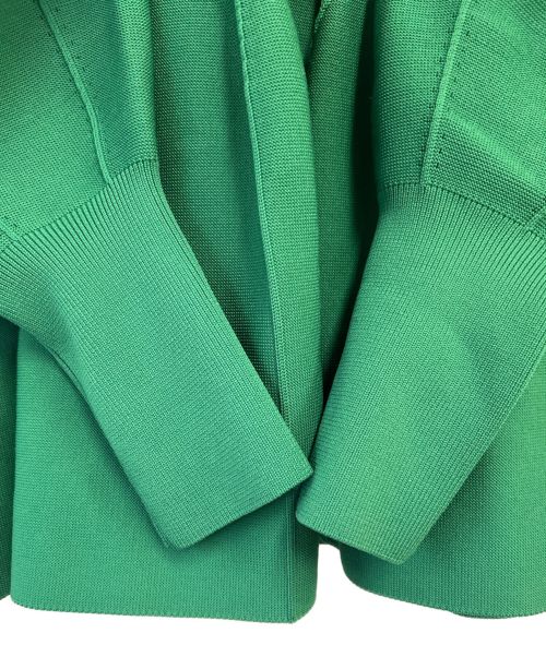 Ameri（アメリ）Ameri (アメリ) コンストラクティヴニットトップ グリーン サイズ:Fの古着・服飾アイテム