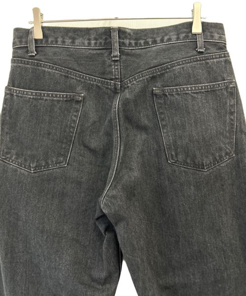 CIOTA（シオタ）CIOTA (シオタ) スビンコットン 13.5oz ワイドテーパードデニム ブラック サイズ:W32の古着・服飾アイテム