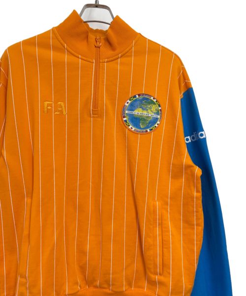 adidas（アディダス）adidas (アディダス) FUCKING AWESOME (ファッキンオーサム) トラックジャケット オレンジ サイズ:Mの古着・服飾アイテム