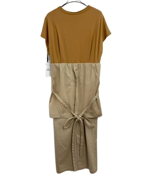 styling/（スタイリング）styling/ (スタイリング) ドッキングワンピース ベージュ サイズ:1 未使用品の古着・服飾アイテム