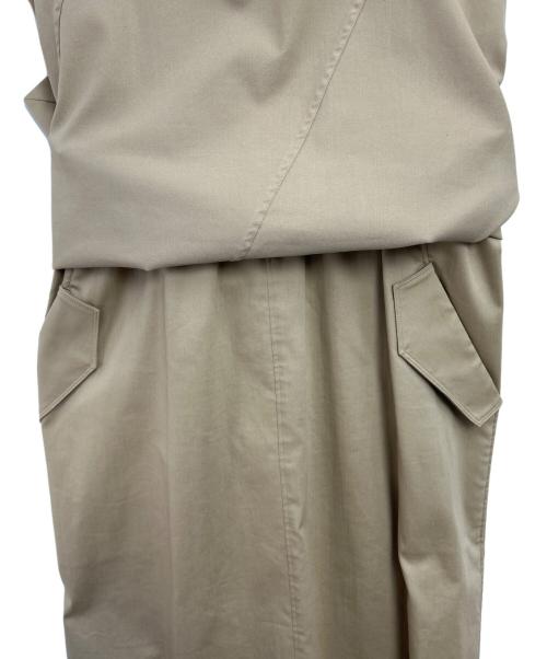 styling/（スタイリング）styling/ (スタイリング) ドッキングワンピース ベージュ サイズ:1 未使用品の古着・服飾アイテム