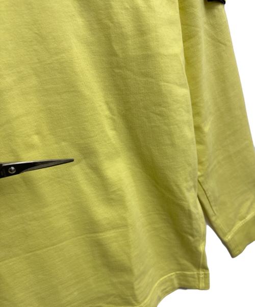 STONE ISLAND（ストーンアイランド）STONE ISLAND (ストーンアイランド) ロングスリーブカットソー イエロー サイズ:Lの古着・服飾アイテム
