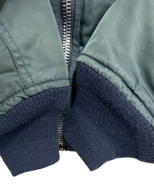 GREENBRIER（グリーンブライヤー）GREENBRIER (グリーンブライヤー) フライトジャケット ネイビー サイズ:Sの古着・服飾アイテム