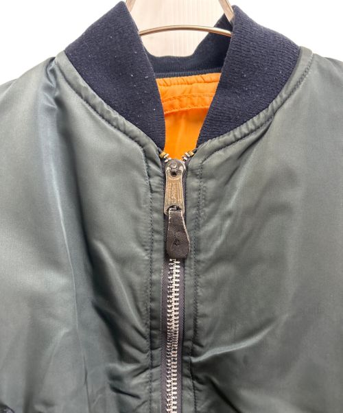 GREENBRIER（グリーンブライヤー）GREENBRIER (グリーンブライヤー) フライトジャケット ネイビー サイズ:Sの古着・服飾アイテム