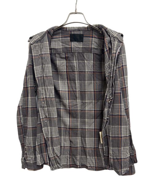 Junhashimoto（ジュンハシモト）Junhashimoto (ジュンハシモト) WRINKLE HOOK SHIRTS マルチカラー サイズ:3の古着・服飾アイテム